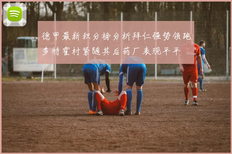 德甲最新积分榜分析拜仁强势领跑多特霍村紧随其后药厂表现平平